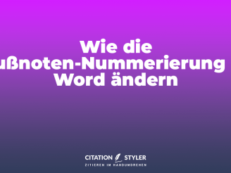 Blog - Change Word footnote numbering - citationstyler