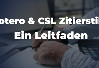 Zotero und CSL ein Leitfaden Zotero und CSL ein Leitfaden