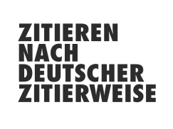 Deutsche Zitierweise Zitierstil für Zotero Mendeley Papers. Zitieren Zitierweise